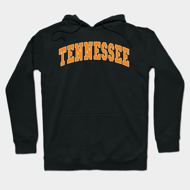 Tennessee - college university font letters jersey football basketball baseball softball volleyball hockey lover fan player christmas birthday gift for men women kids mothers fathers day dad mom vintage retro Hoodie by Fanboy04